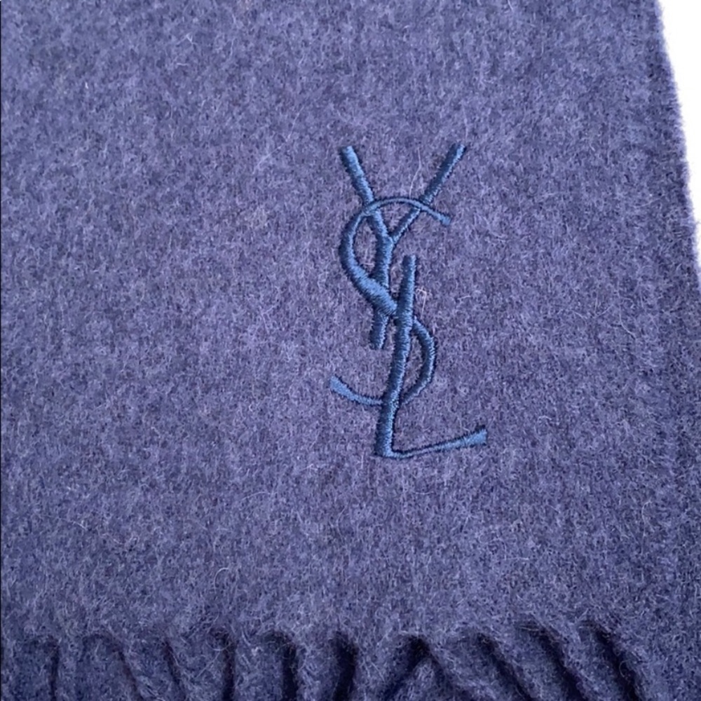 Authentic Wool Saint Laurent Scarf